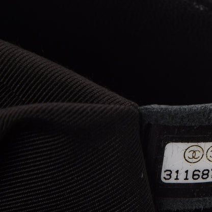 Chanel Tweed Quilted Large Chanel 19 Flap Black 9 of 11