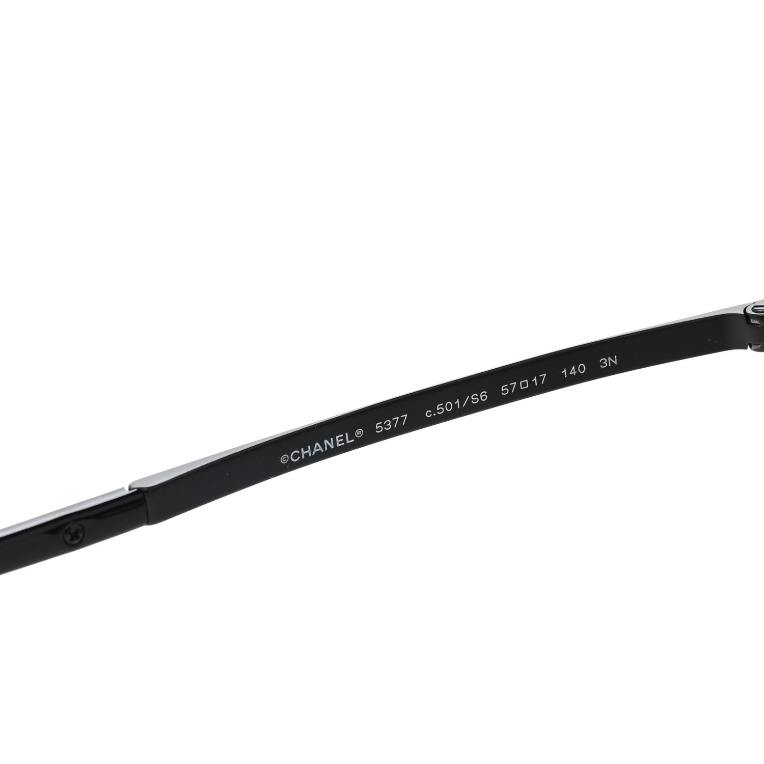 Chanel Acetate Butterfly Sunglasses 5377 Black Grey 5 of 7