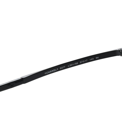 Chanel Acetate Butterfly Sunglasses 5377 Black Grey 5 of 7