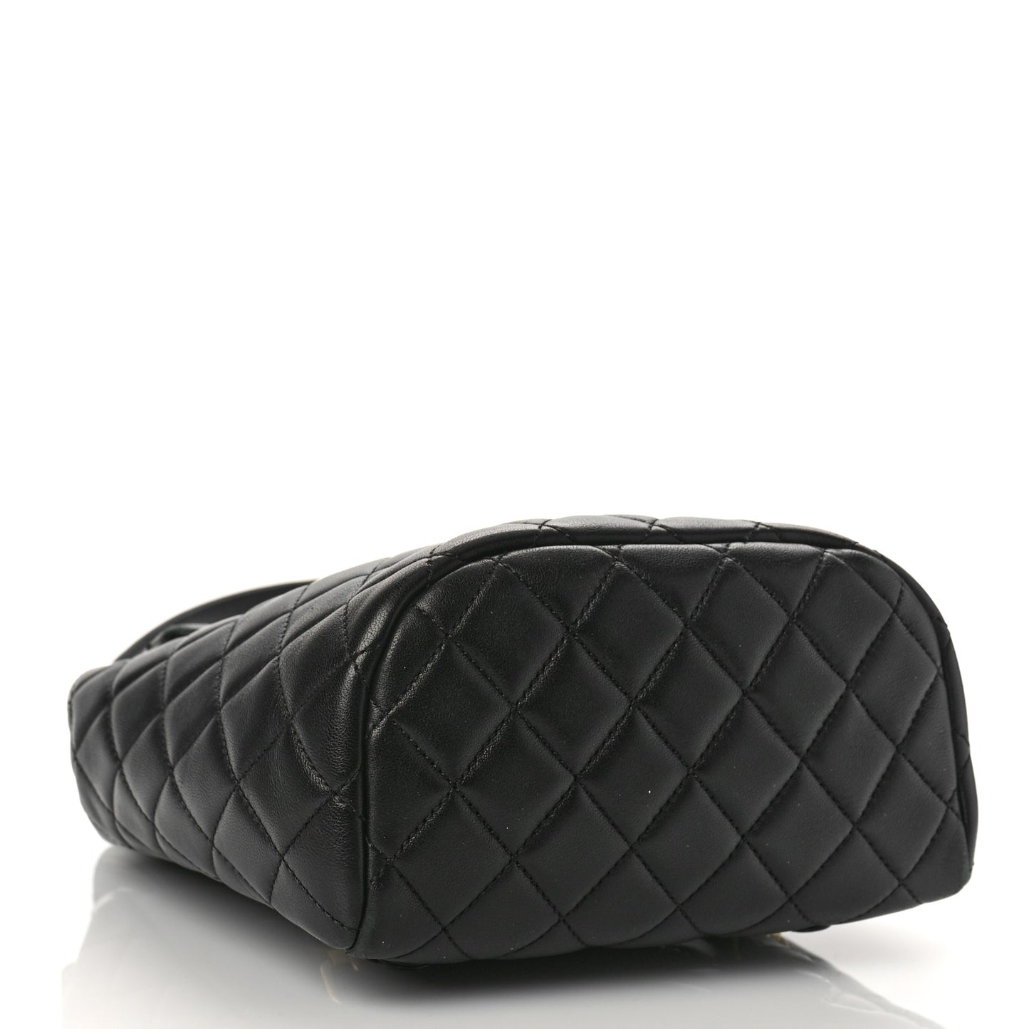 Calfskin Quilted Mini Urban Spirit Backpack Black