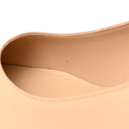 Chanel Lambskin Cap Toe CC Pumps 39 Beige Black 12 of 22