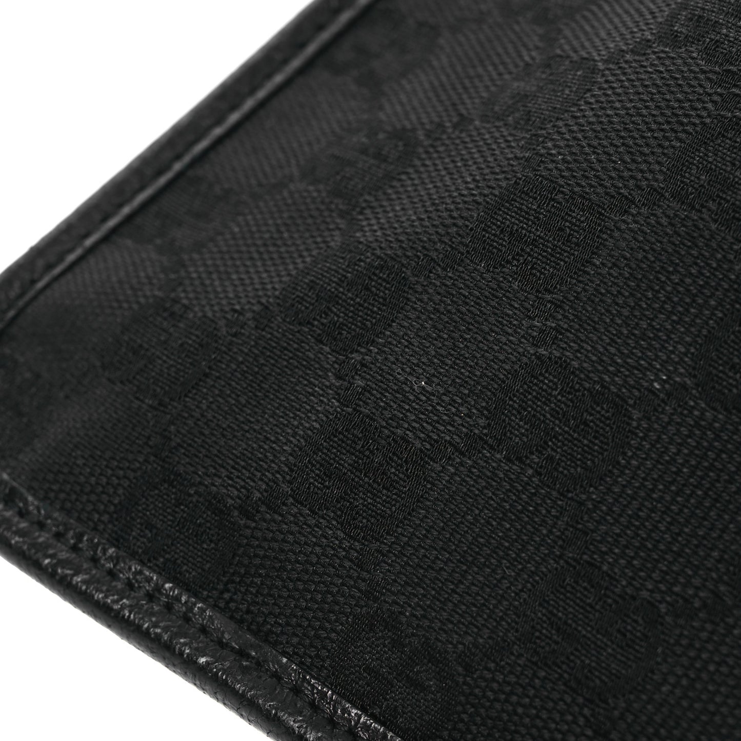 GG Monogram Messenger Crossbody Bag Black