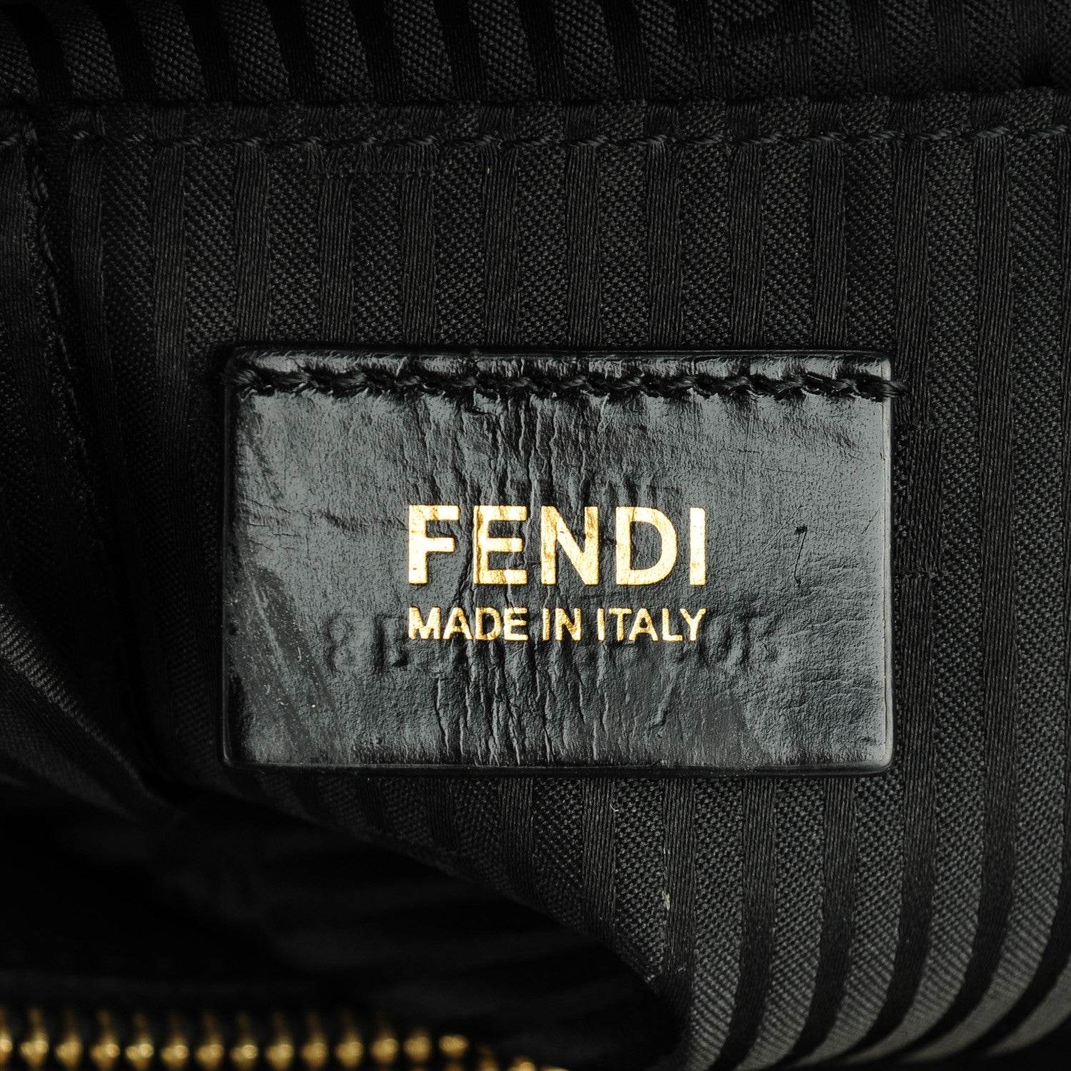 Fendi Vitello Elite Medium 2Jours Tote Black 6 of 9