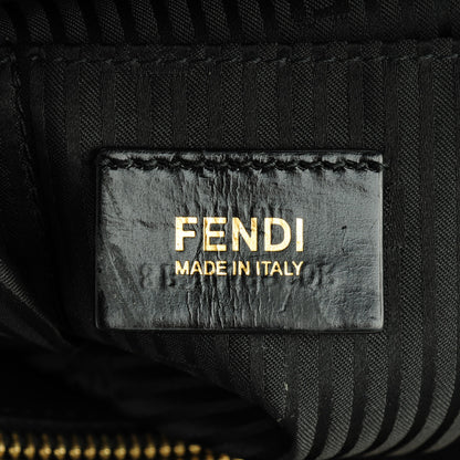 Fendi Vitello Elite Medium 2Jours Tote Black 6 of 9