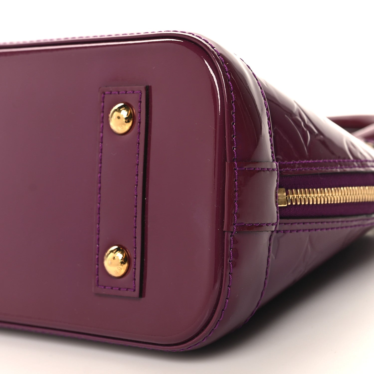 Louis Vuitton Vernis Alma BB Amethyste 9 of 9