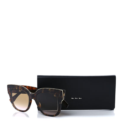 Fendi Acetate F is Fendi FF Cat Eye Sunglasses FF 0359/G/S Havana 7 of 7