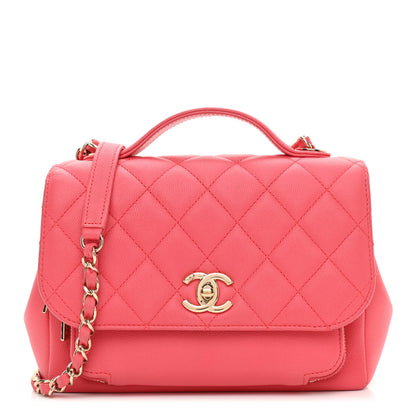 Chanel Caviar Quilted Small Business Affinity Flap Pink 1 of 10