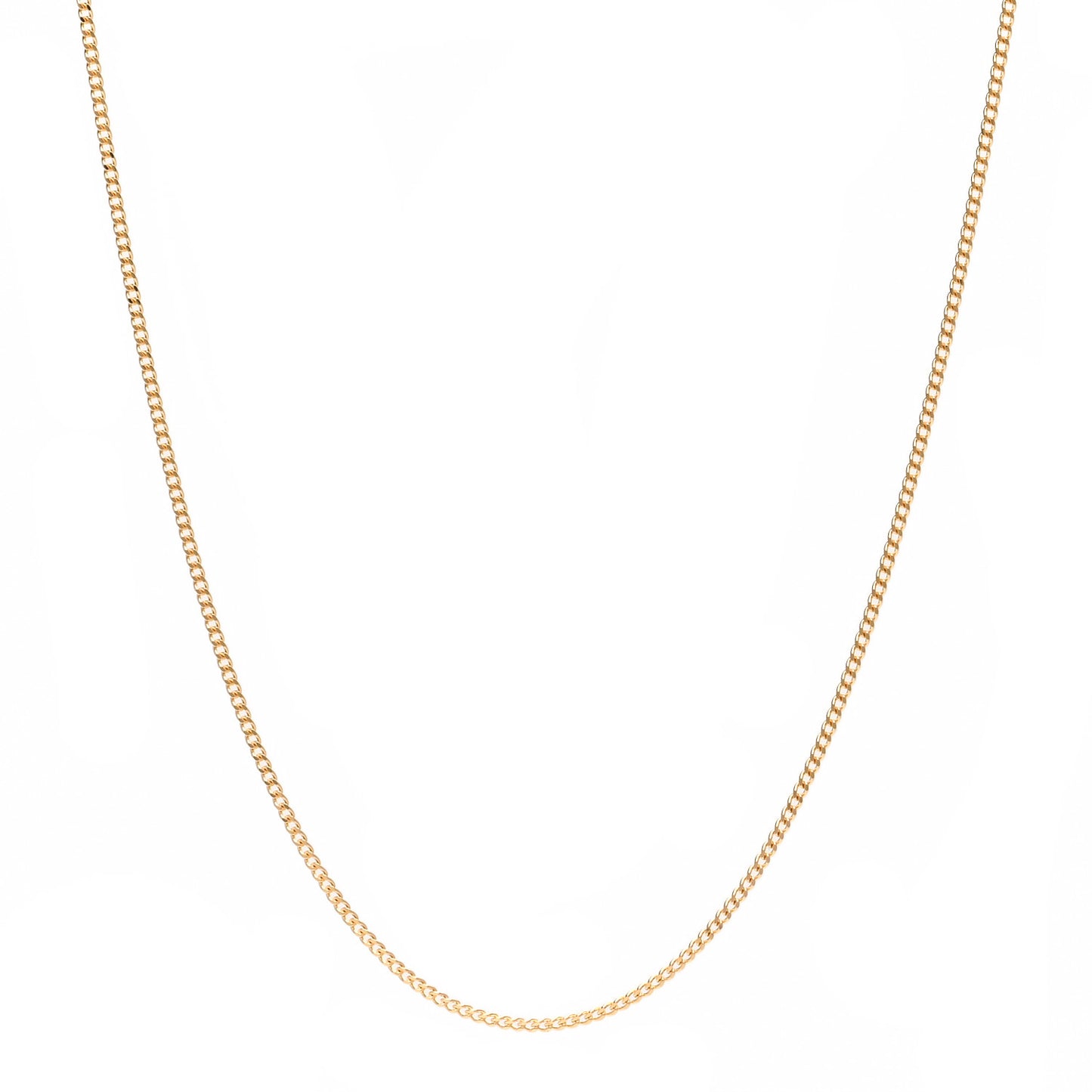 18K Yellow Gold Chain Necklace