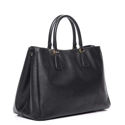 Prada Saffiano Lux Large Tote Black 3 of 7