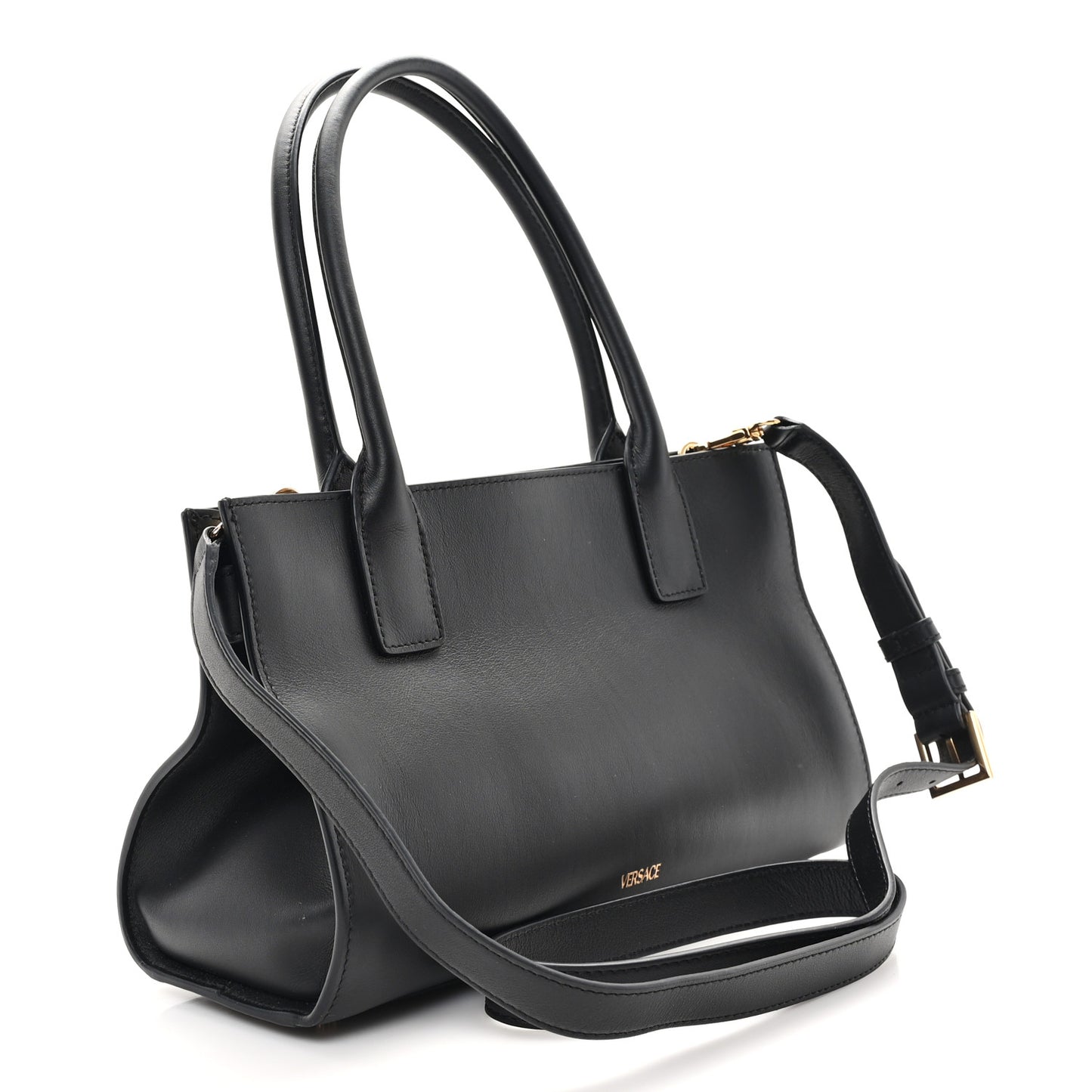 Calfskin Medusa '95 Tote Bag Black