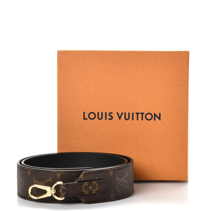 Louis Vuitton Monogram Bandouliere Shoulder Strap Black 7 of 7