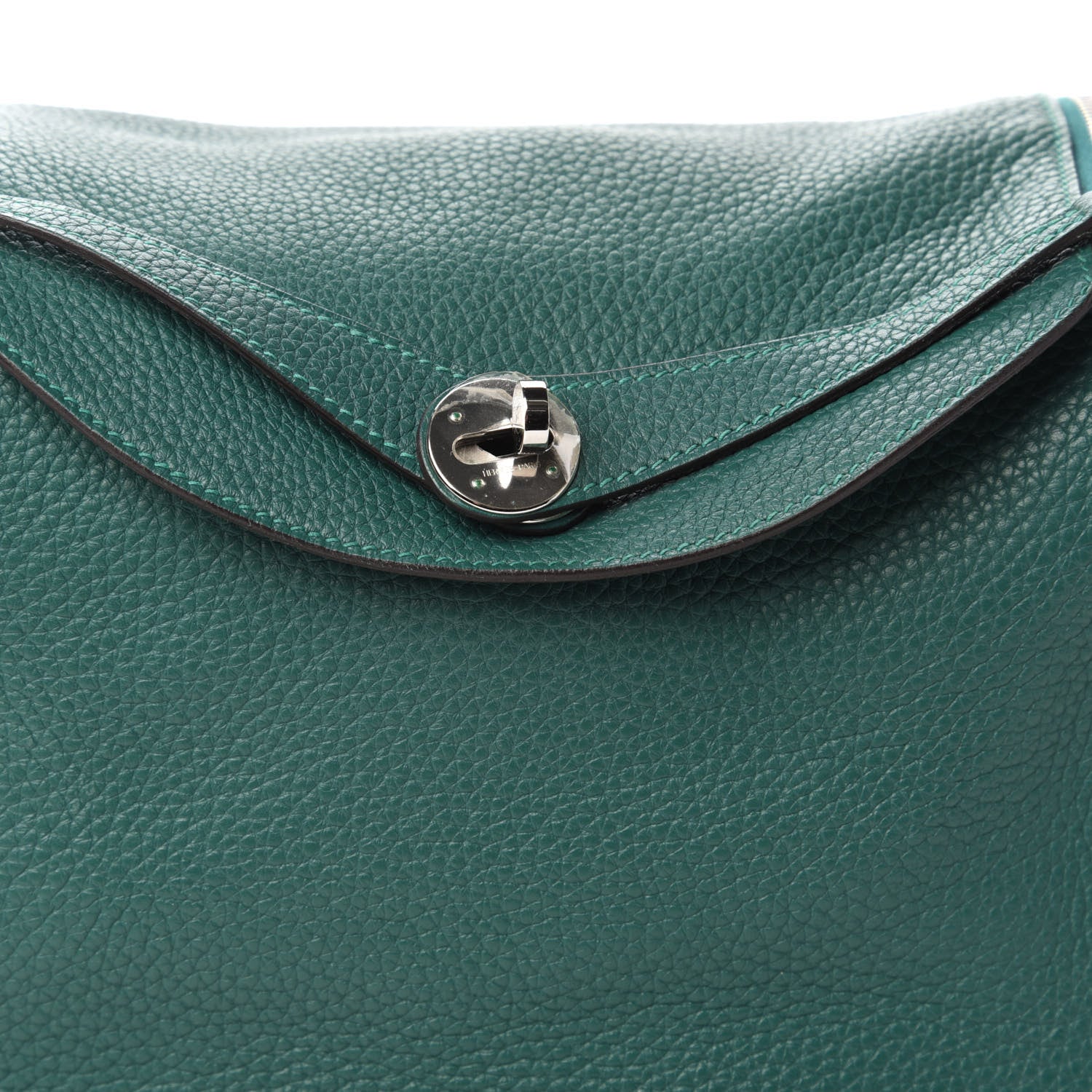 Hermes Taurillon Clemence Lindy 30 Malachite 9 of 9