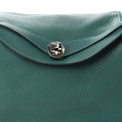 Hermes Taurillon Clemence Lindy 30 Malachite 9 of 9