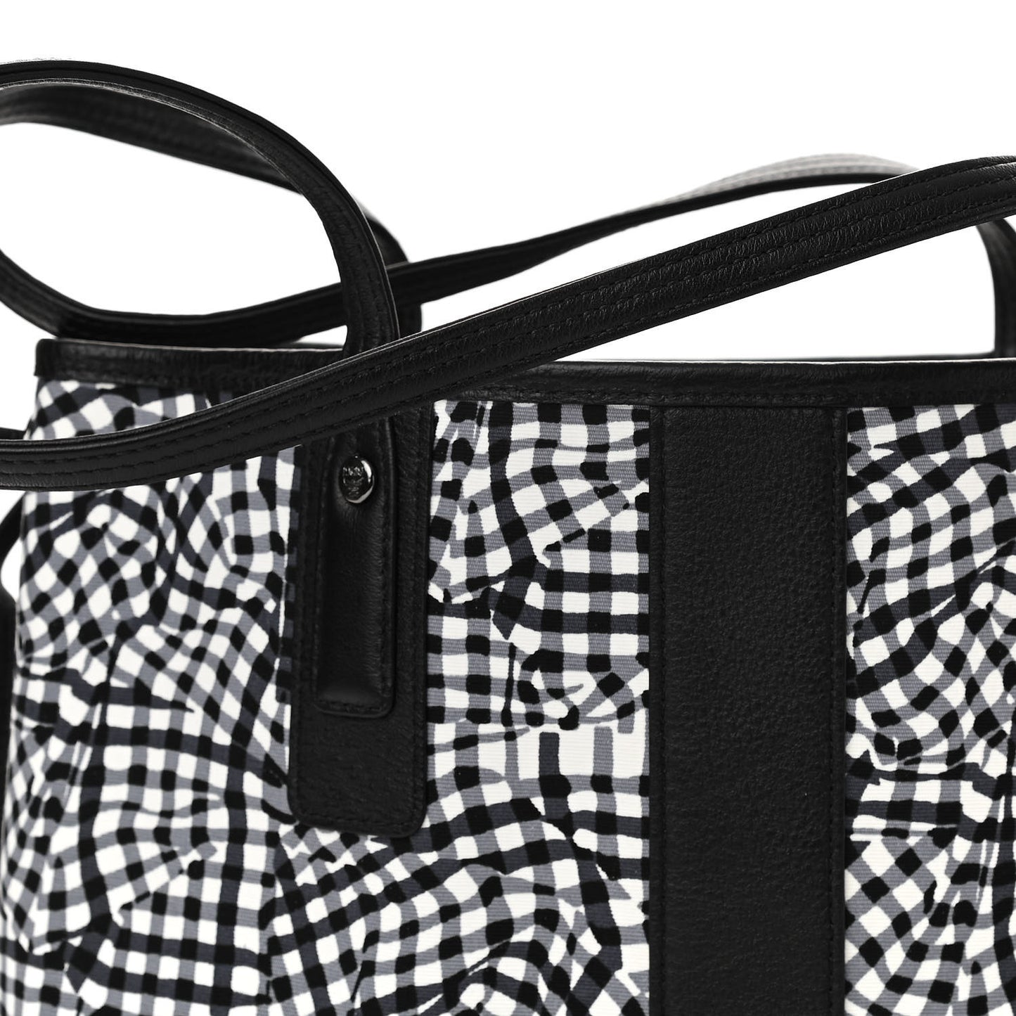 Visetos Medium Liz Reversible Shopper Tote Black