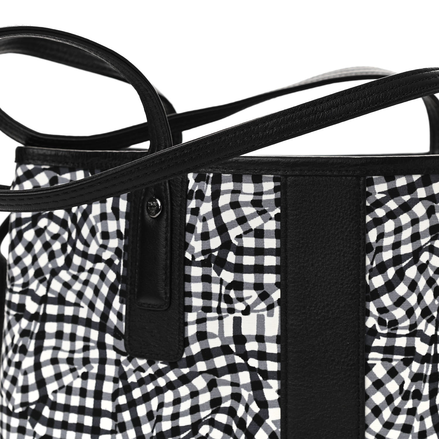 MCM Visetos Medium Liz Reversible Shopper Tote Black 16 of 16