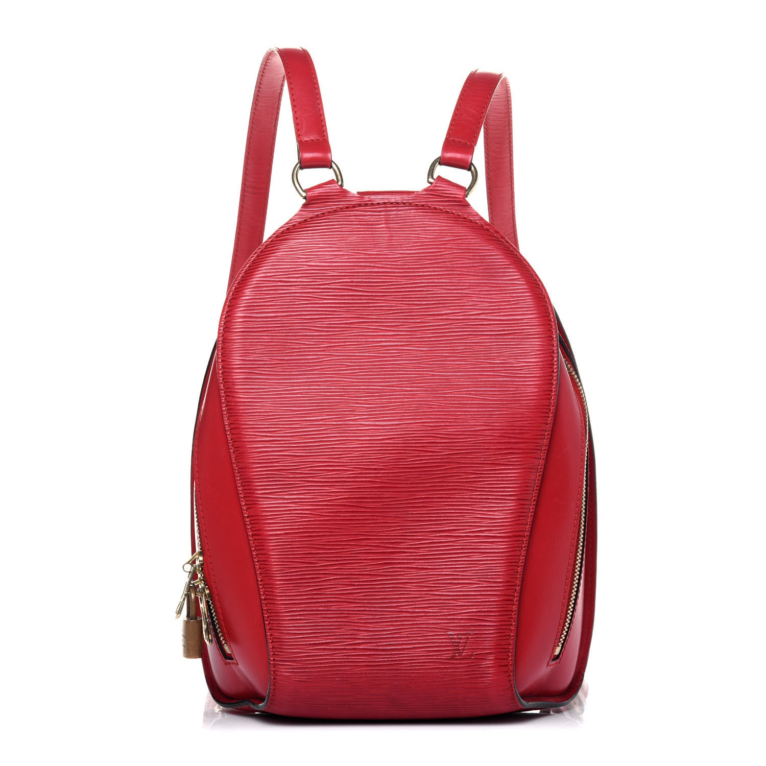 Louis Vuitton Epi Mabillon Backpack Castillan Red 1 of 23
