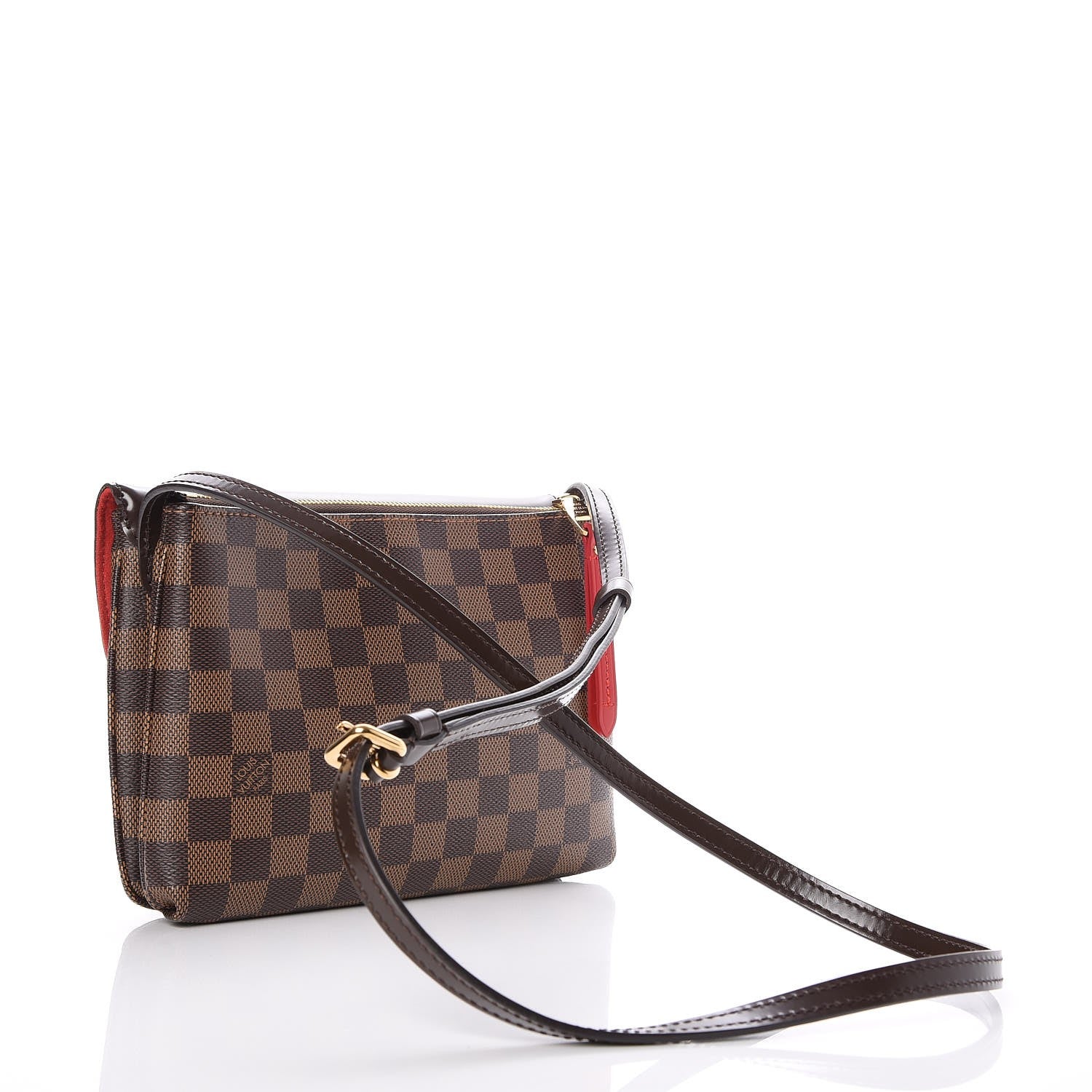 Louis Vuitton Damier Ebene Twice Cherry 3 of 9