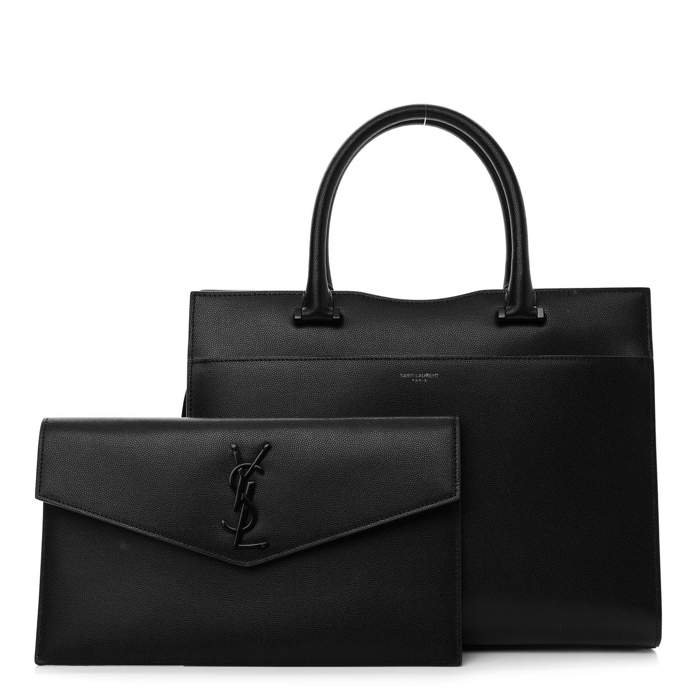 Grain De Poudre Medium Uptown Tote Black