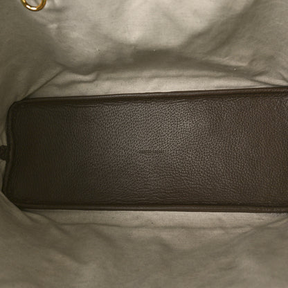 Gucci GG Supreme Monogram Textured Calfskin Medium Ophidia Shoulder Tote Bag Beige Ebony New Acero 5 of 8