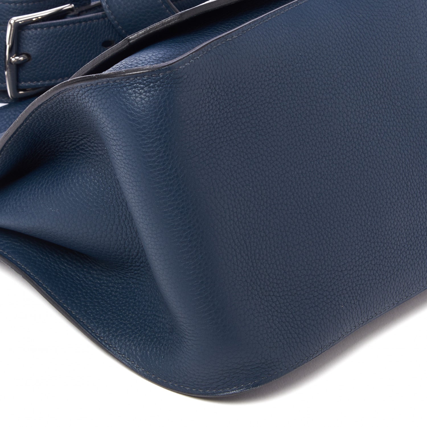 Hermes Taurillon Clemence Jypsiere 34 Bleu de Prusse 7 of 15