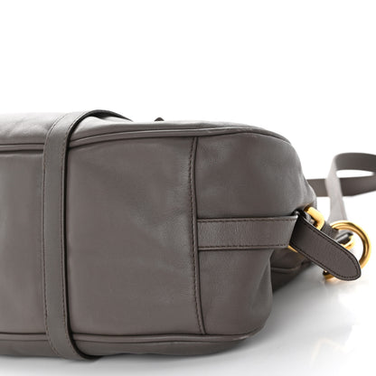 Prada Soft Calf Shopping Satchel Bambu 9 of 10