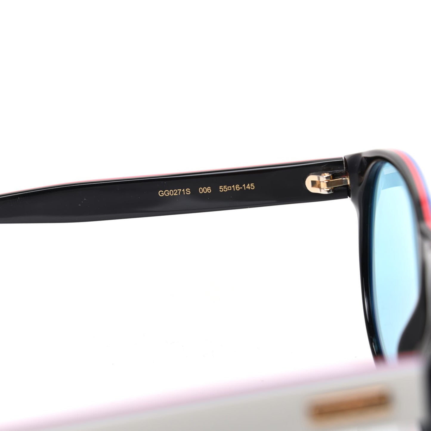Acetate GG Sunglasses GG0271S White