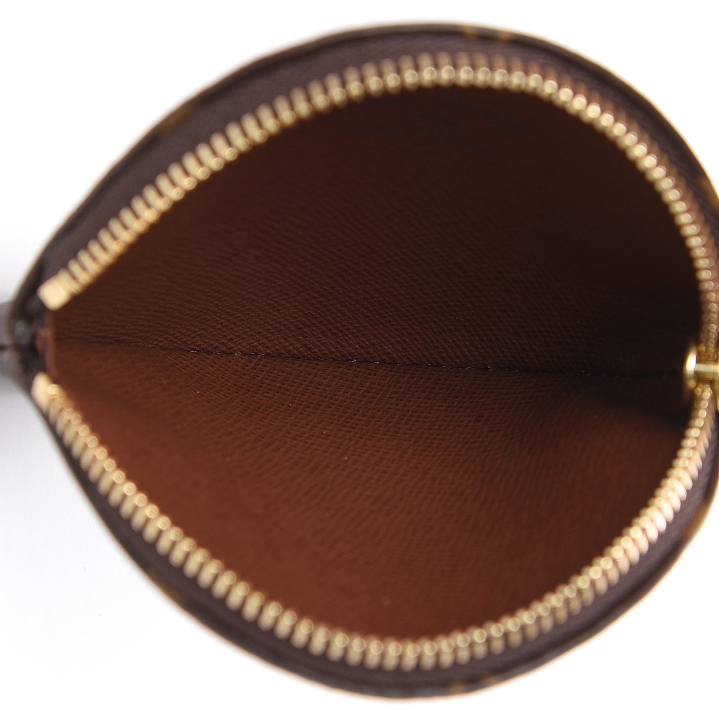 Monogram Round Coin Purse