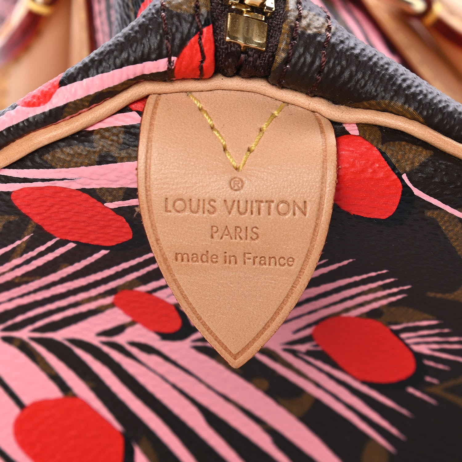 Louis Vuitton Monogram Jungle Dots Speedy 30 Sugar Pink Poppy 6 of 9