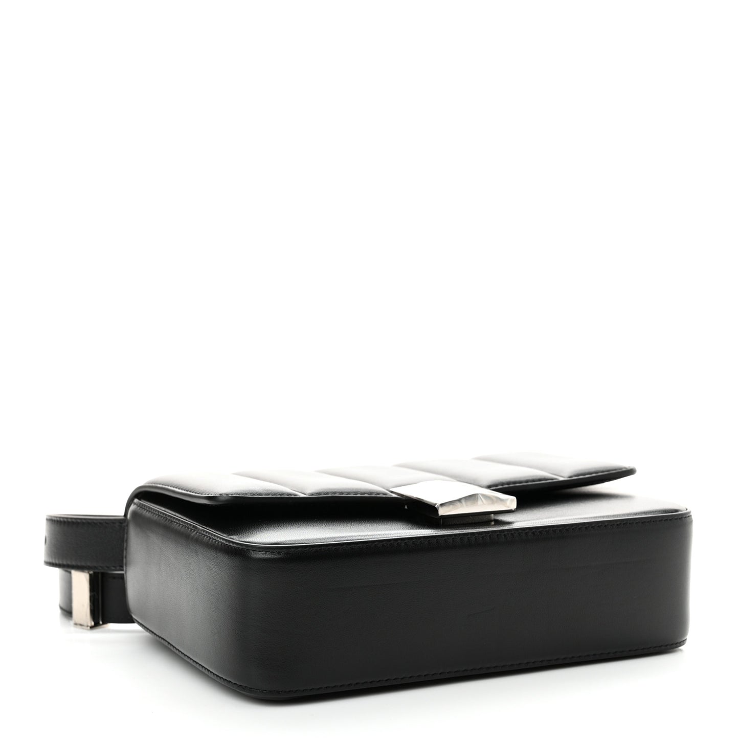 Lambskin 4G Medium Padded Crossbody Bag Black