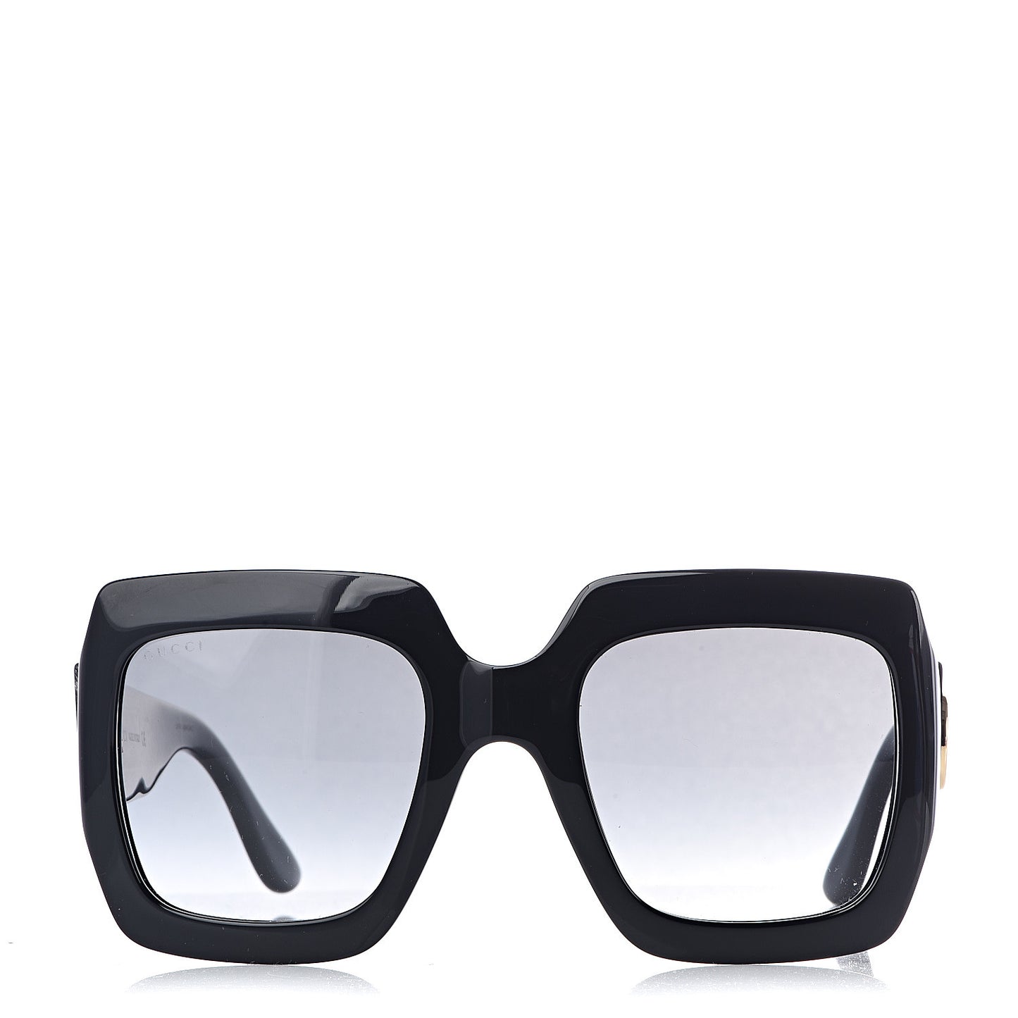 Acetate Square Frame Sunglasses GG0053S Black