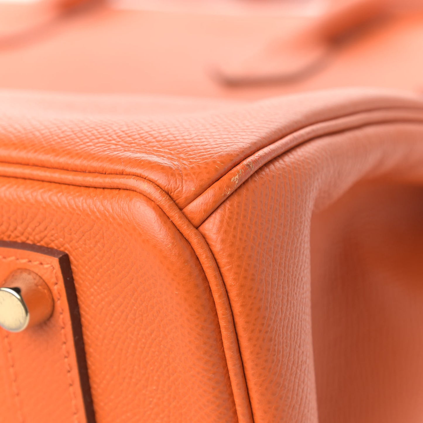 Epsom Birkin 35 Orange