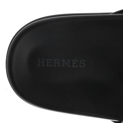 Hermes Nappa Extra Sandals 36.5 Gris Argent 7 of 8