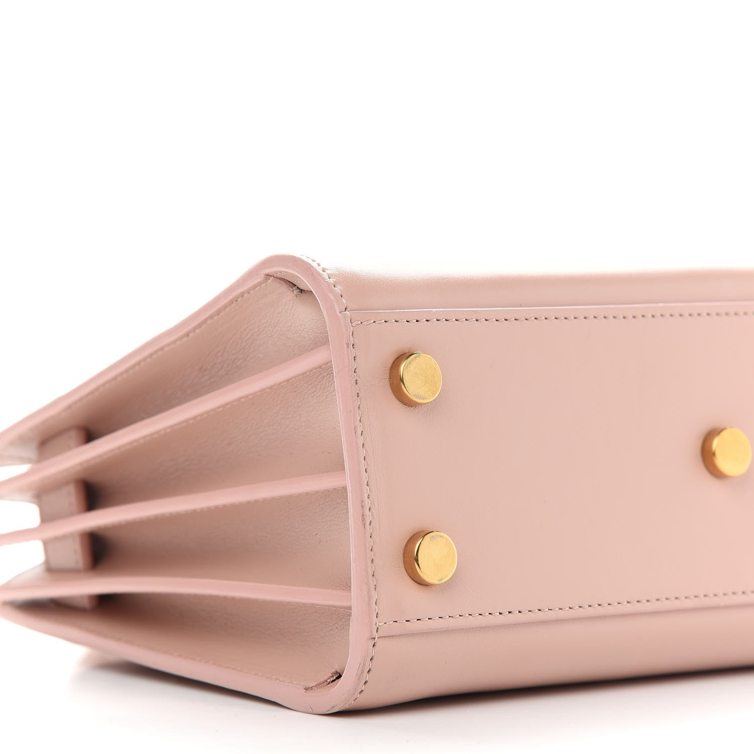 Saint Laurent Calfskin Nano Sac De Jour Pale Pink 7 of 11