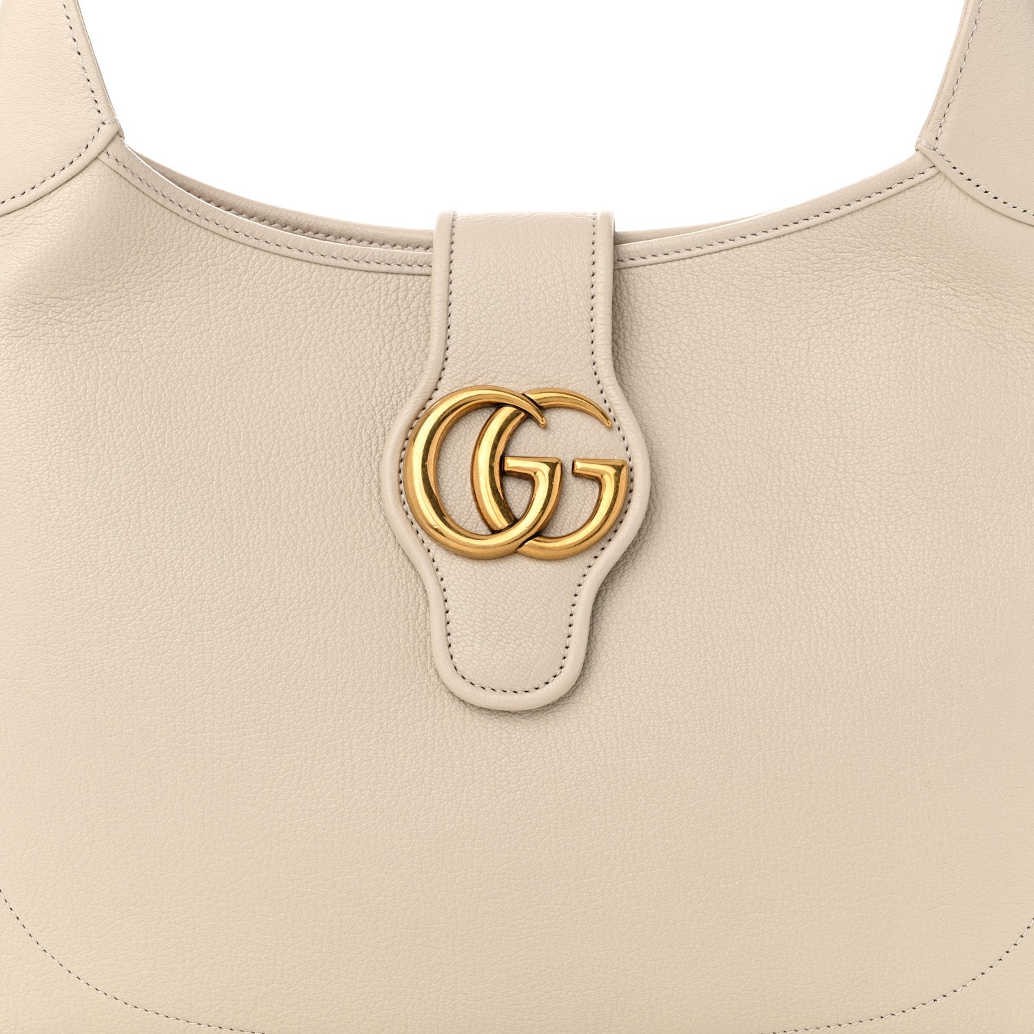 Gucci Goatskin Medium Aphrodite Shoulder Bag Mystic White 8 of 11