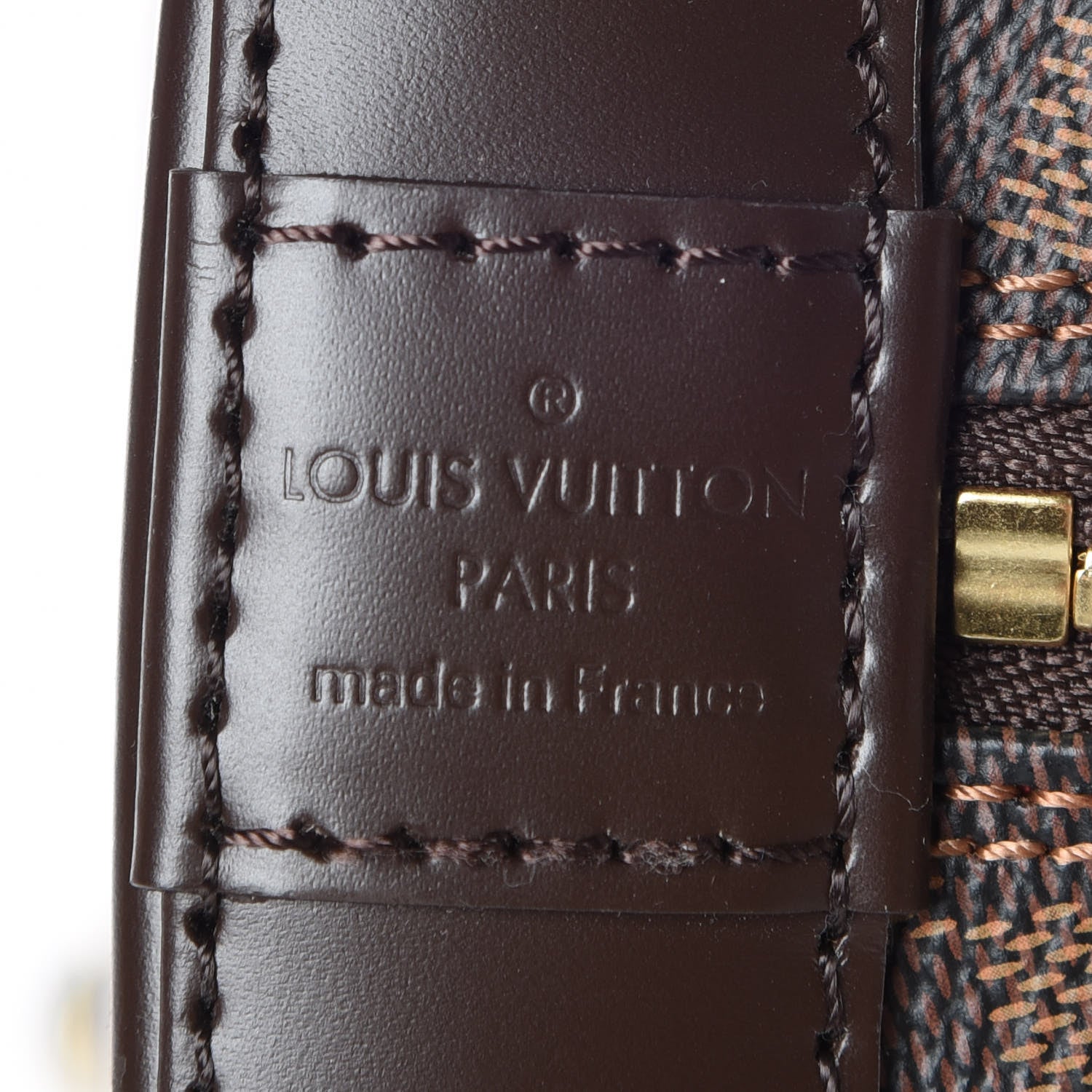 Louis Vuitton Damier Ebene Alma PM 8 of 8