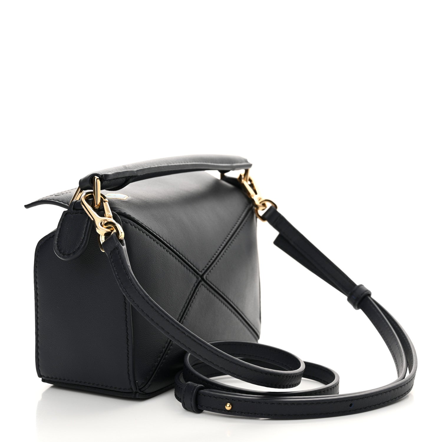 Loewe Calfskin New Year Mini Puzzle Bag Dark Ink 3 of 10