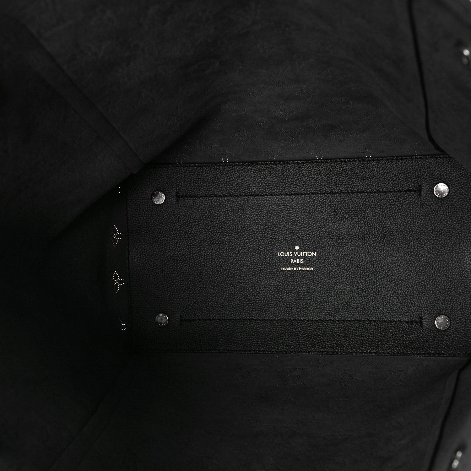 Louis Vuitton Mahina Hina MM Black 6 of 9