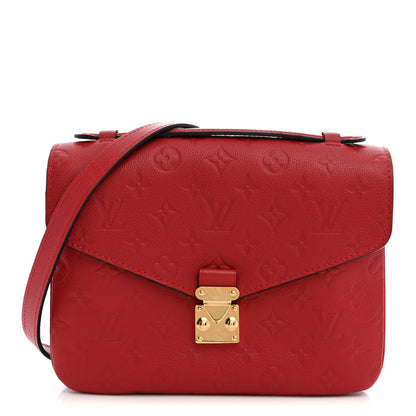 Louis Vuitton Empreinte Pochette Metis Cherry 1 of 10