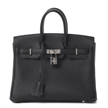Hermes Togo Birkin 25 Black 1 of 11