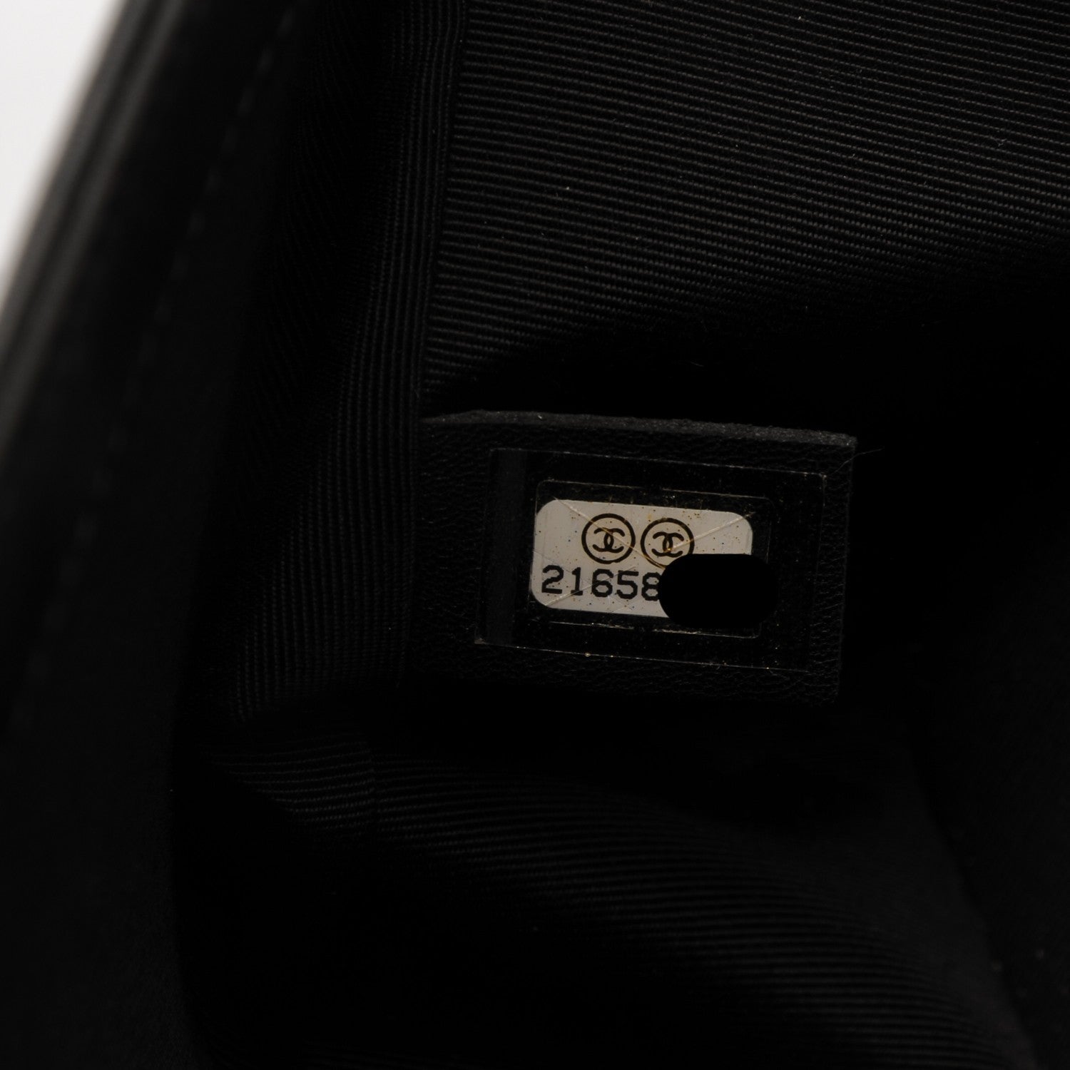 Chanel Lambskin Quilted Medium Boy Flap Black 7 of 7