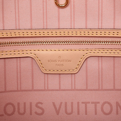 Louis Vuitton Damier Azur Tahitienne Neverfull MM 7 of 11