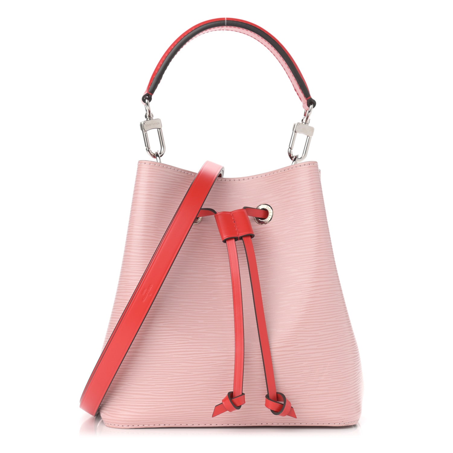 Louis Vuitton Epi NeoNoe BB Rose Ballerine 1 of 10