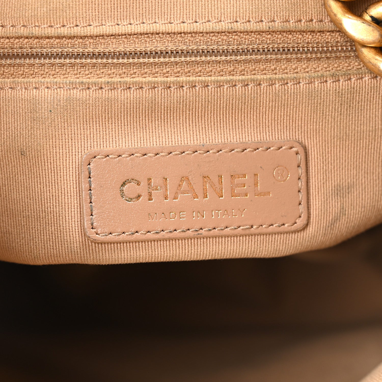 Chanel Calfskin Stitched Easy Mood Hobo Beige 6 of 10