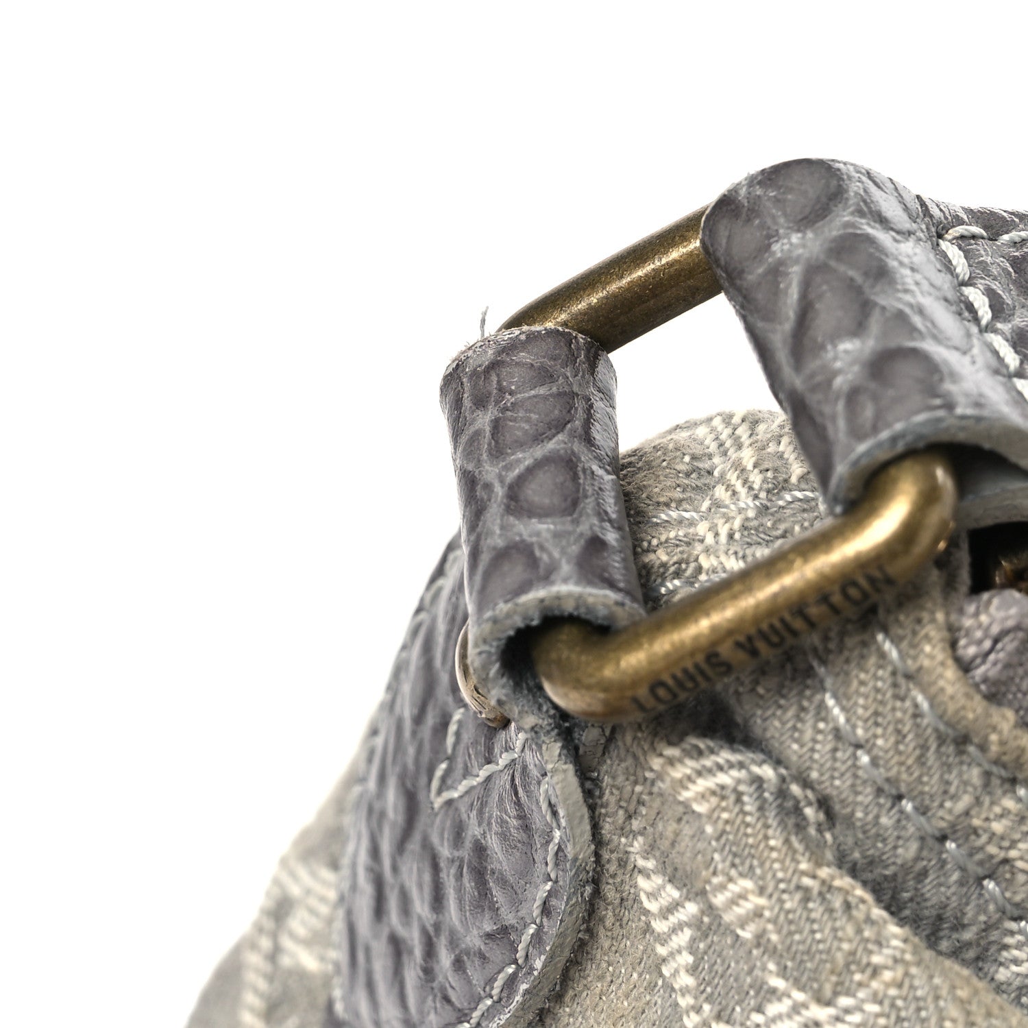 Louis Vuitton Monogram Denim Slightly Grey 11 of 13