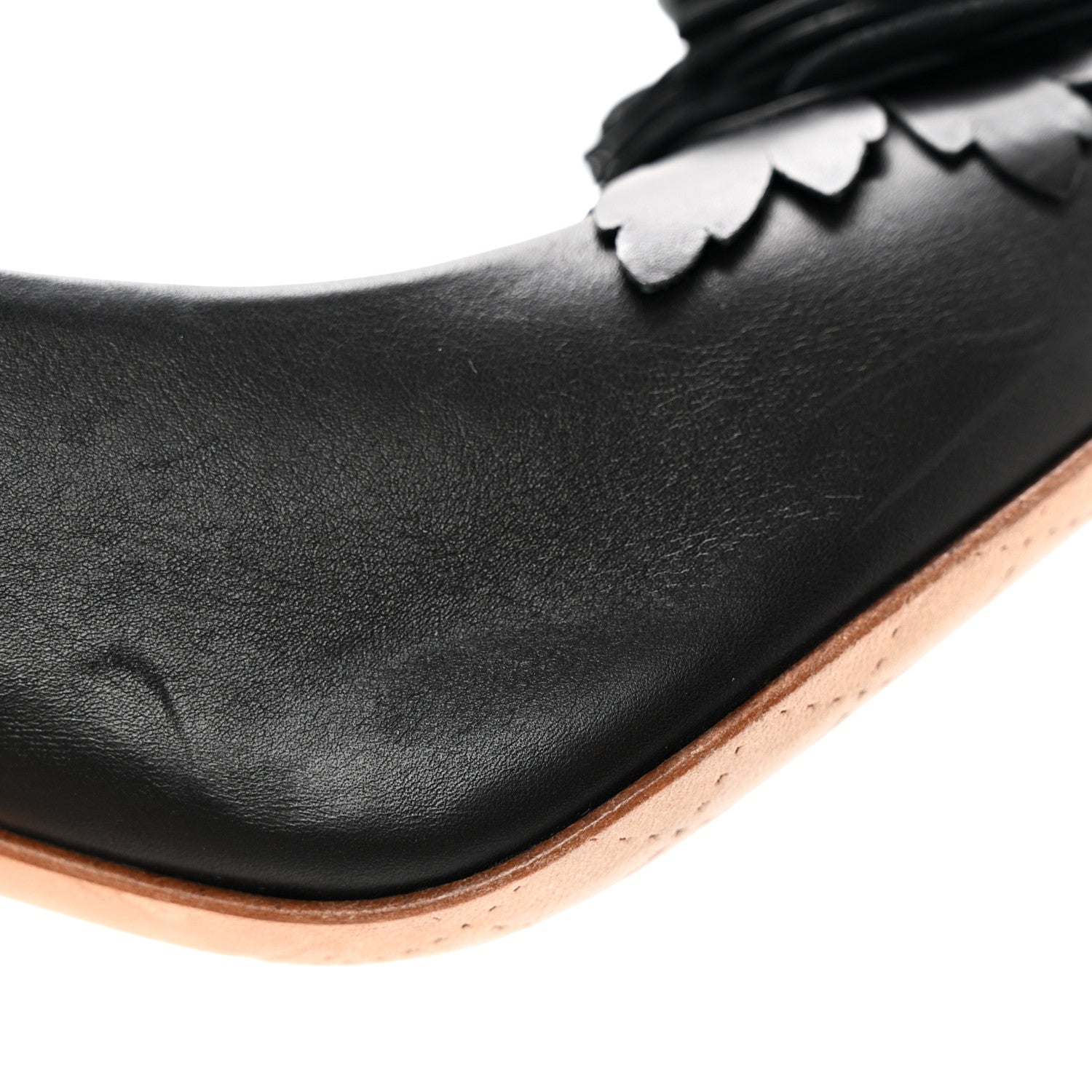 Chanel Calfskin Camellia High Pumps 40.5 Black Gold 12 of 13