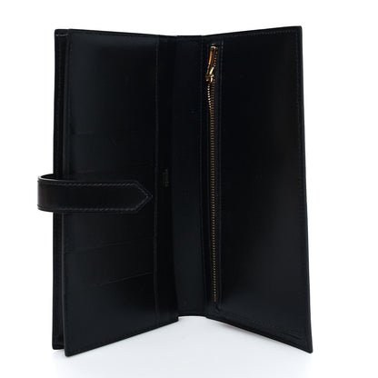 Hermes Box Bearn Gusset Wallet Black 5 of 9