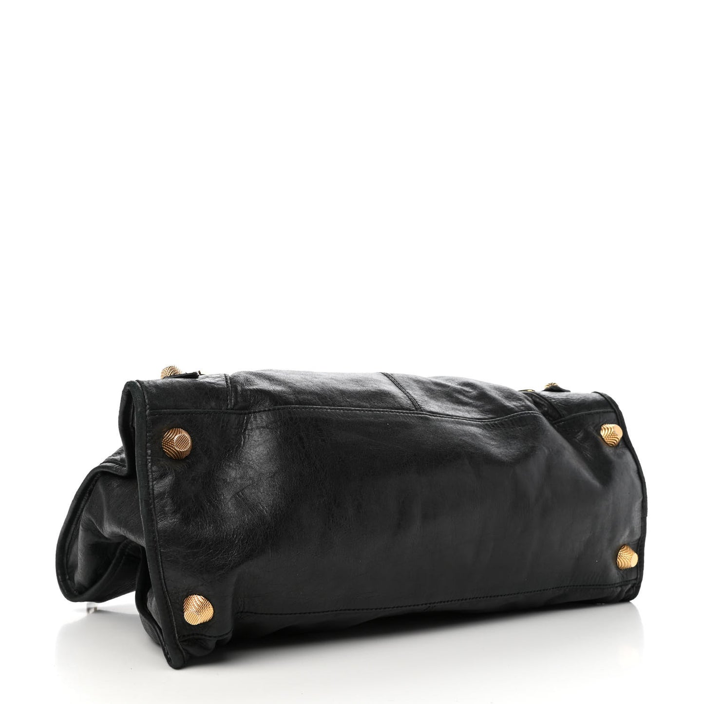 Agneau Giant 21 Gold Hardware Work Black