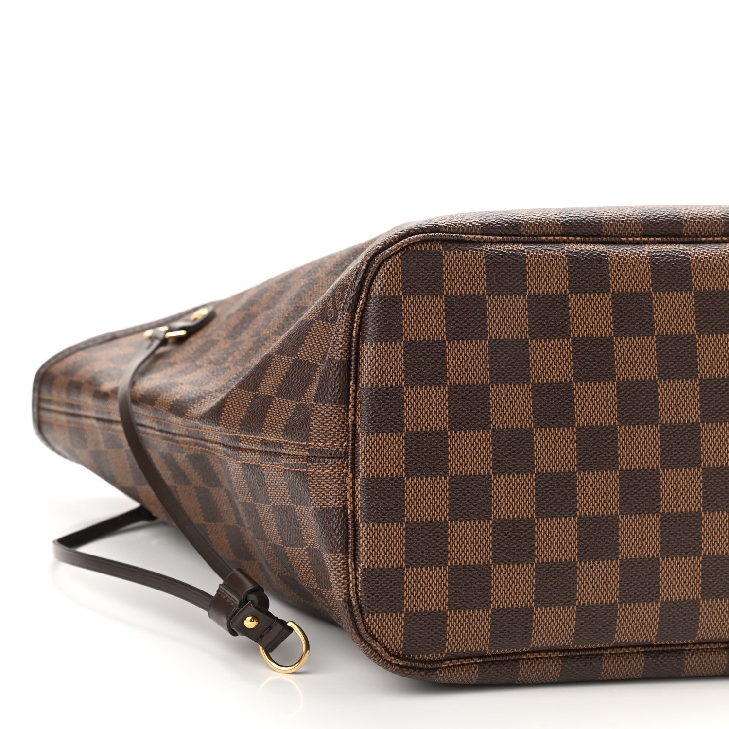 Louis Vuitton Damier Ebene Neo Neverfull MM Rose Ballerine 9 of 10