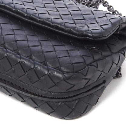 Bottega Veneta Nappa Intrecciato Small Chain Crossbody Black 5 of 10
