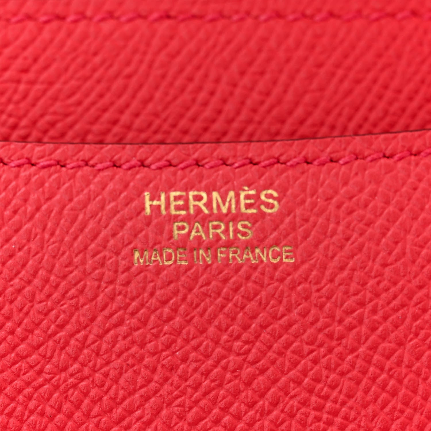 Hermes Epsom Constance 24 Rouge de Coeur 6 of 11